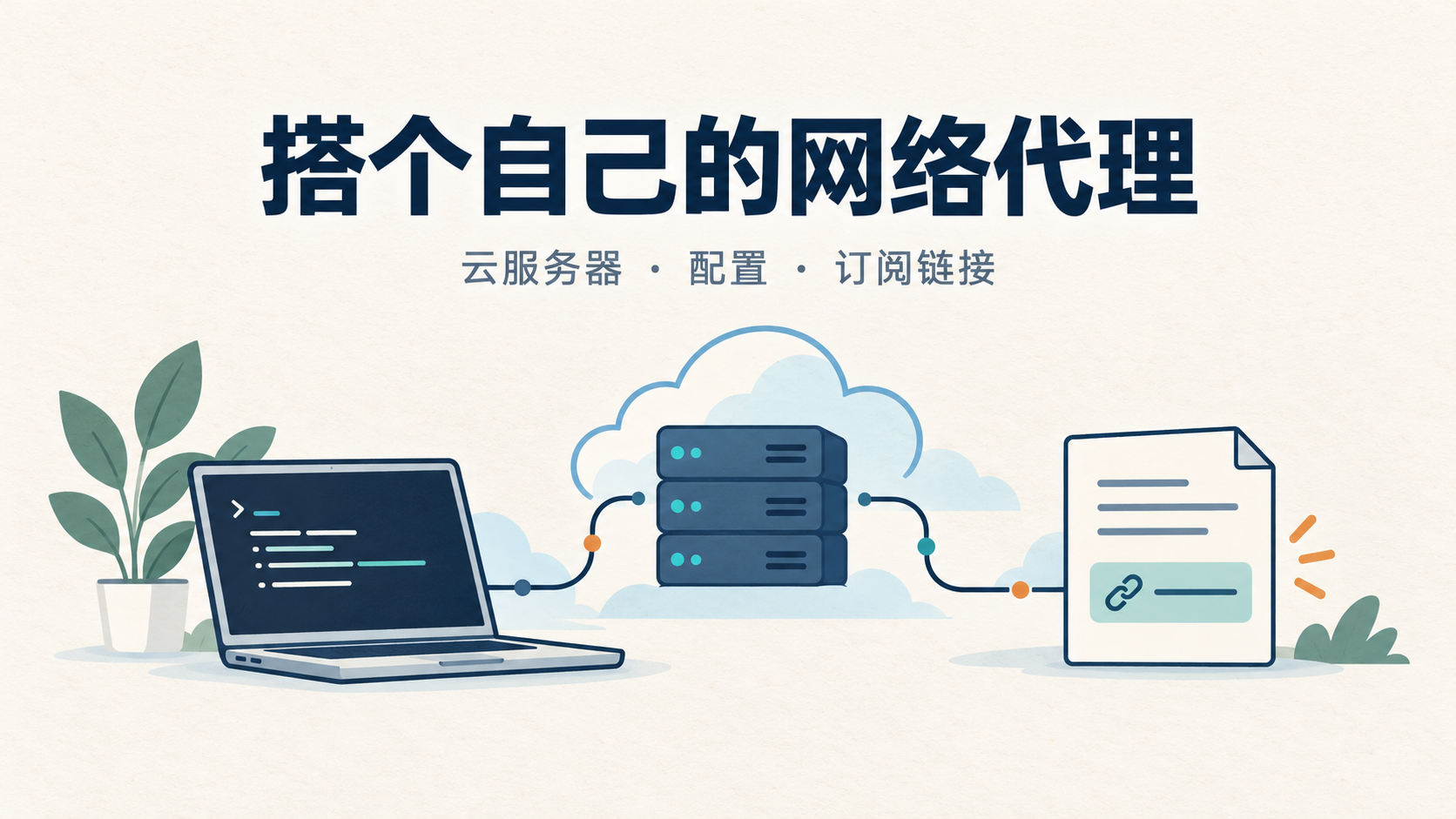 云服务器搭建个人代理：部署、分流与订阅配置